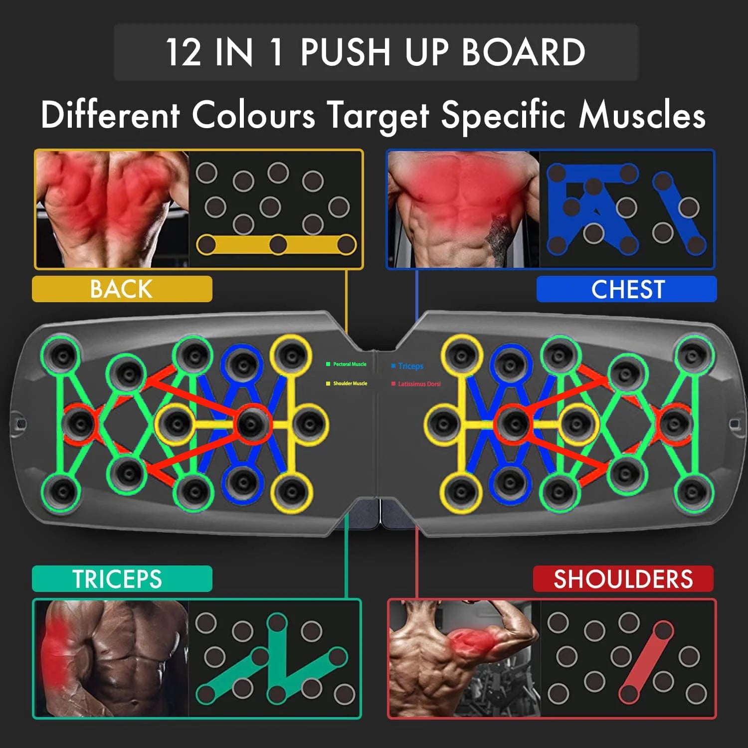 Push-up Board Set Portable