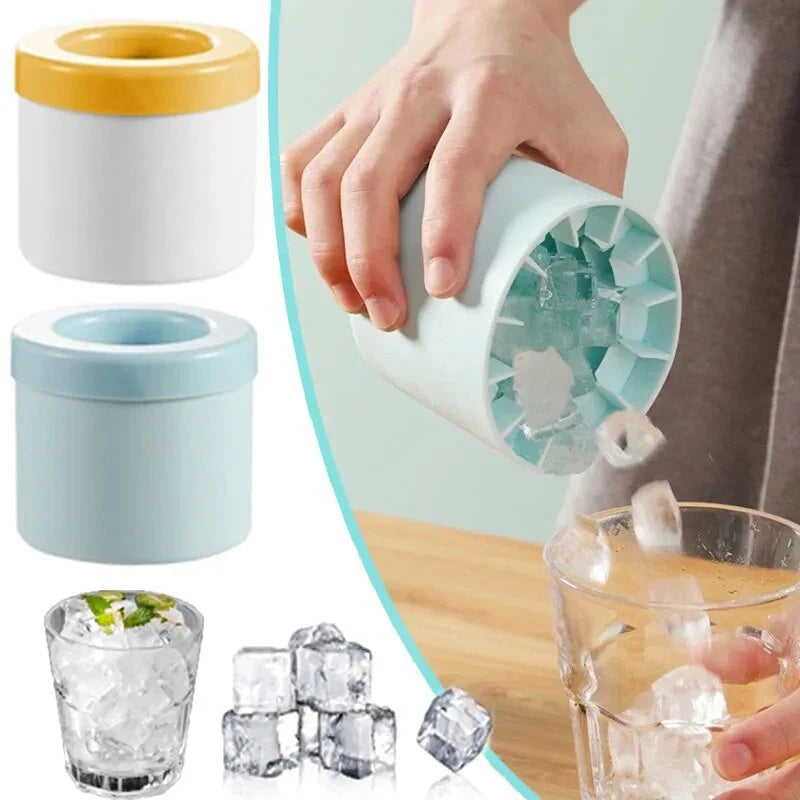 Silicone Ice Cube Mold Round I