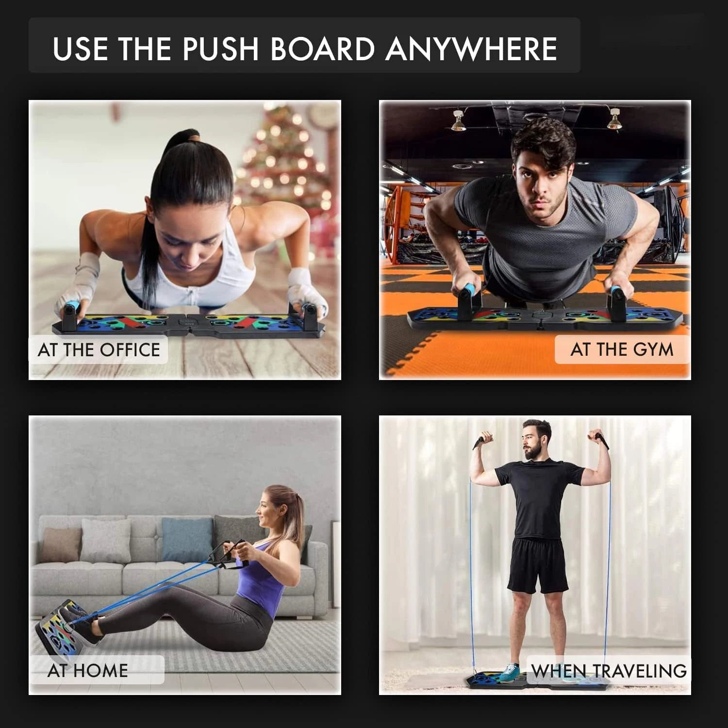 Push-up Board Set Portable